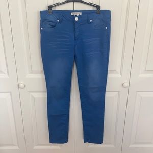 BCBGeneration Jasper Mid-Rise Blue Skinny Jeans